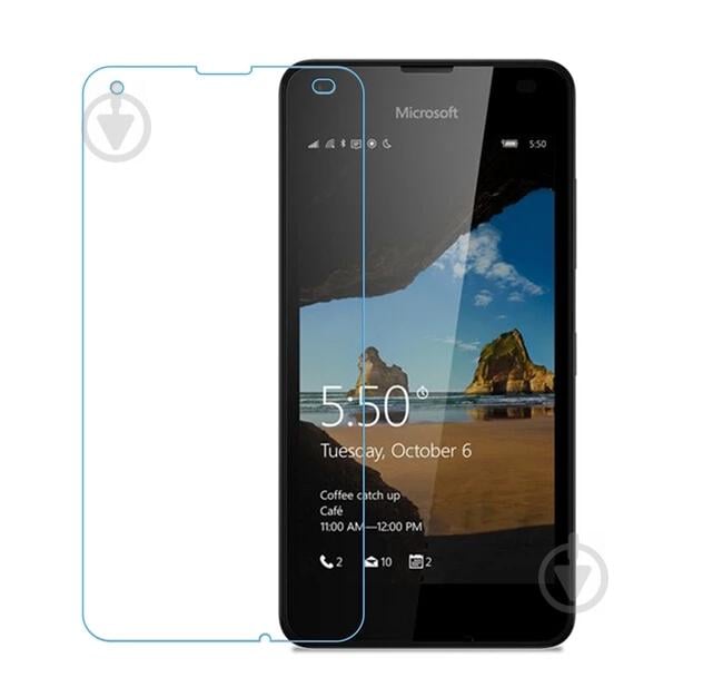 Захисне скло Glass 2.5D для Nokia 550 (01720)