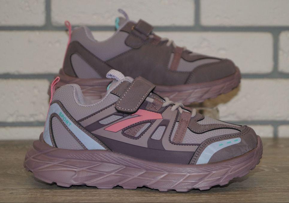 Кросівки спортивні для дівчинки Kimboo р. 35 21,5 см Фіолетовий (31539-35) - фото 8