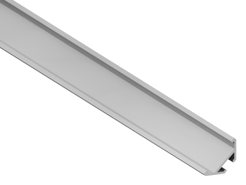 Профиль алюминиевый для светодиодной ленты LEDUA АЛ-134 ЛСУ анодированный угловой 2 м (9497)