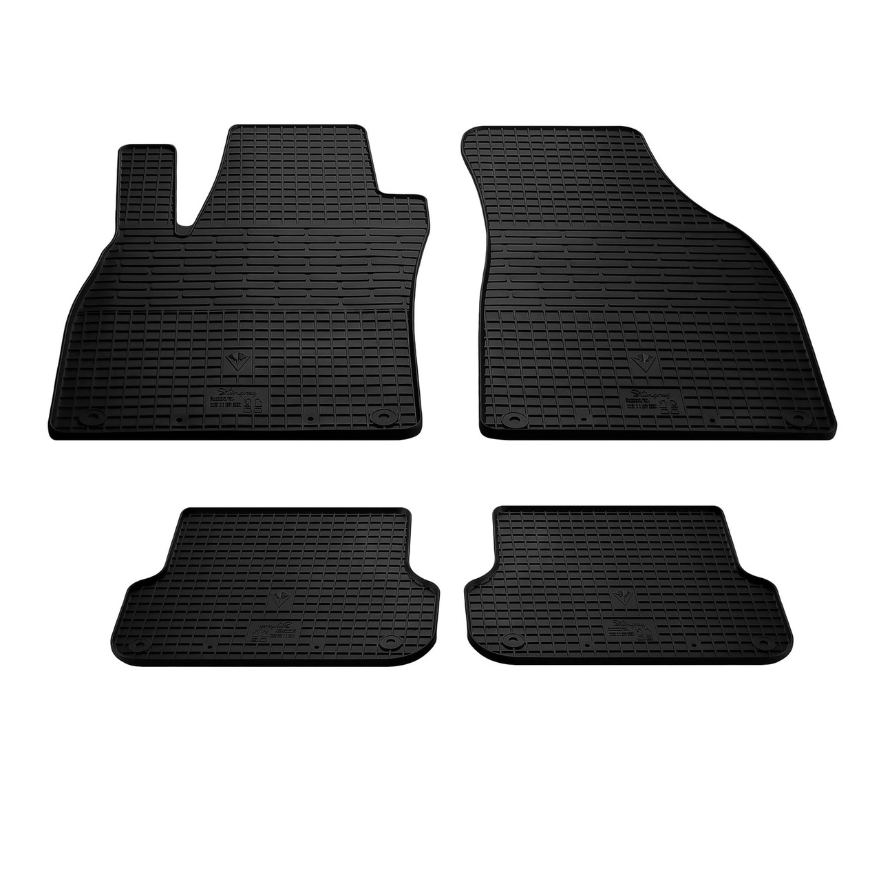 Коврики автомобильные Stingray для Audi A4 8E2/B6 2000-2004 г. 4 шт. Черный (1386477175)