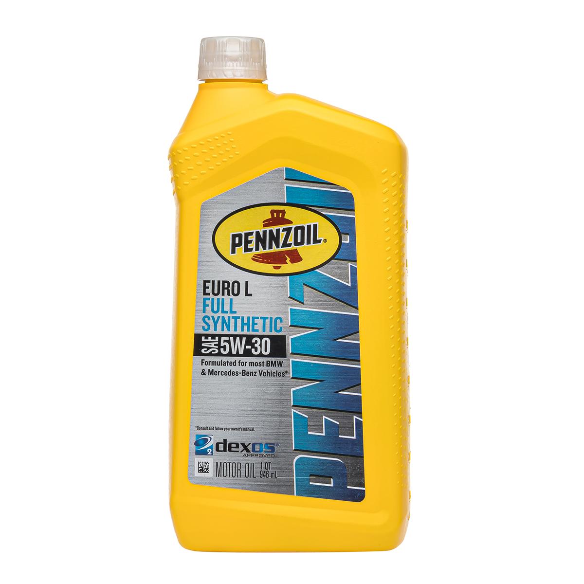 Мастило моторне Pennzoil Platinum Euro L 5W-30 Full Synthetic Motor Oil 0,946 мл (550042833)