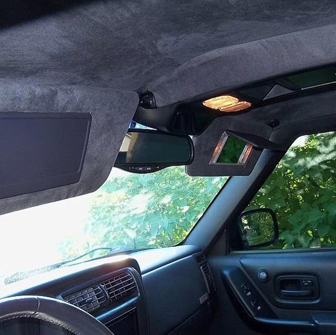 Алькантара самоклеюча тканина для салону авто 100x150 см Сірий графіт (2724536918) - фото 6 Алькантара самоклеюча тканина для салону авто 100x150 см Сірий графіт (2724536918) - фото 6