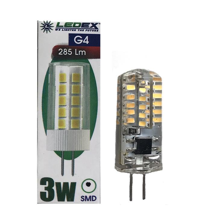 Лампа світлодіодна капсульна Ledex 3w G4 220V 3000K