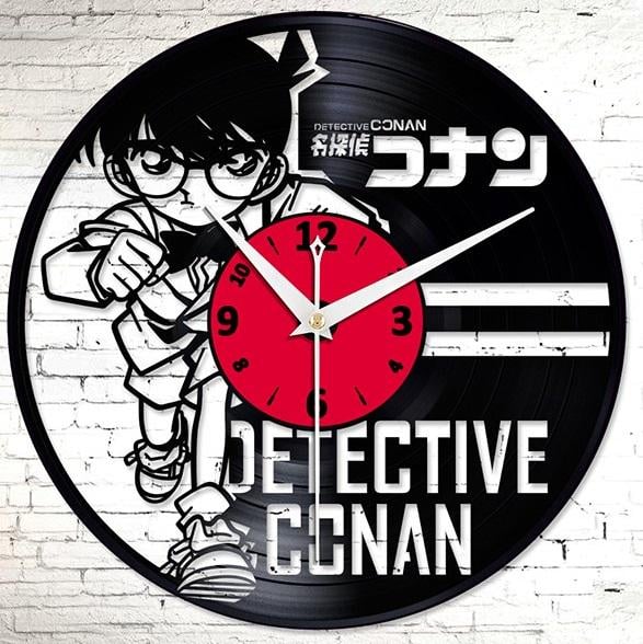 Часы настенные Detective Conan 2925 из виниловой пластинки