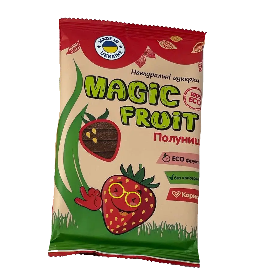Пастила Magic Fruit Клубника без сахара 100 г (2139108278) Пастила Magic Fruit Клубника без сахара 100 г (2139108278)