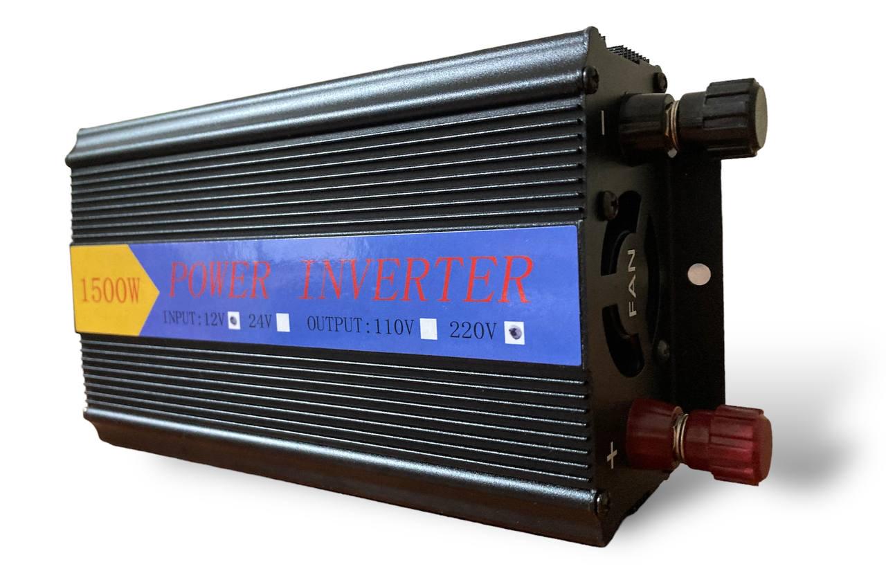 Преобразователь напряжения Power Inverter 12-220 В 1500 Вт (32423423235)