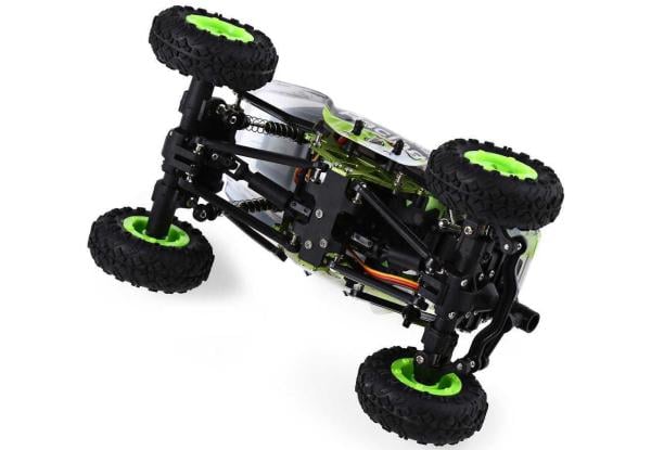 Внедорожник на р/у Wltoys 24438-B 1:24 Metakoo Black/Green - фото 8