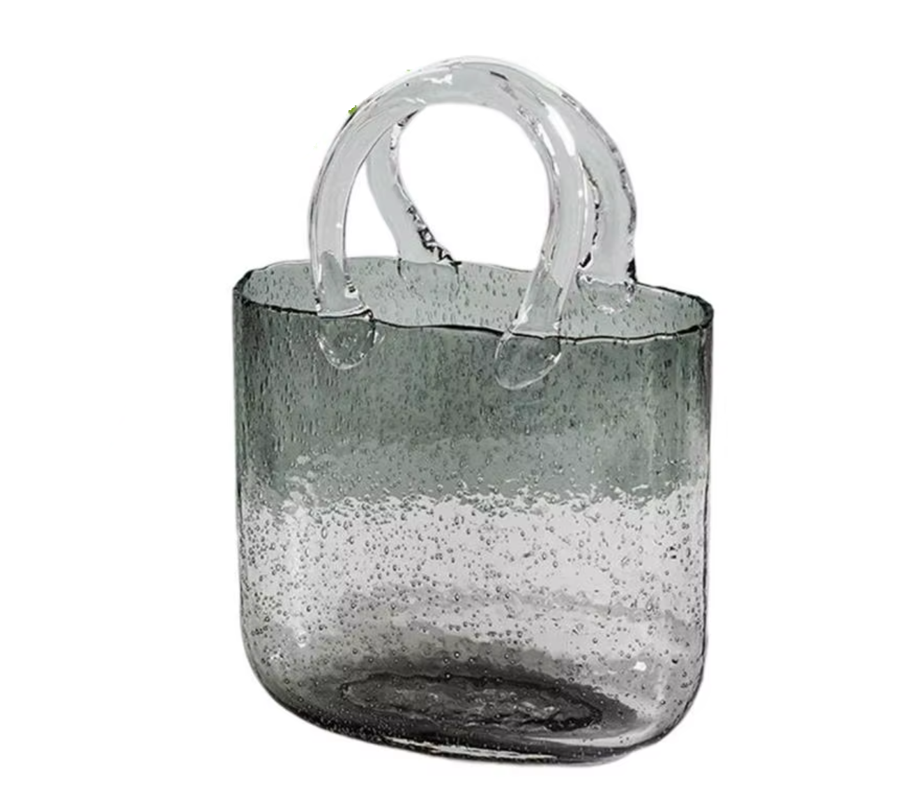 Ваза скляна 18659 19,5х28 см Чорний (5011894) Ваза скляна 18659 19,5х28 см Чорний (5011894)