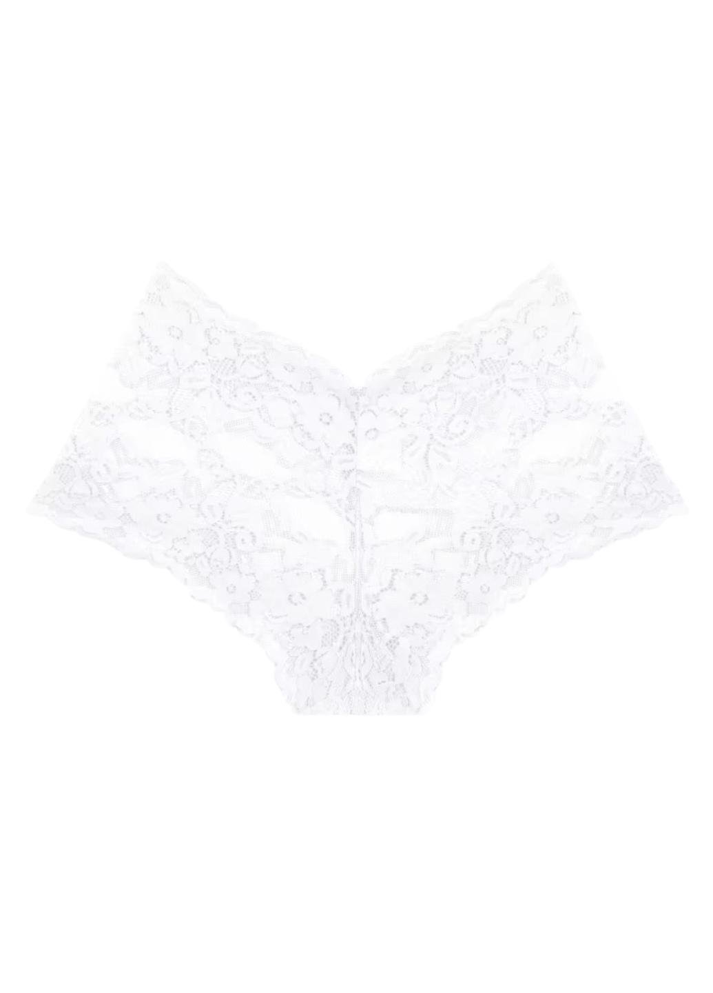 Трусики шортики жіночі мереживні Perfect Flowers XL Білий (1985-48-01) - фото 10