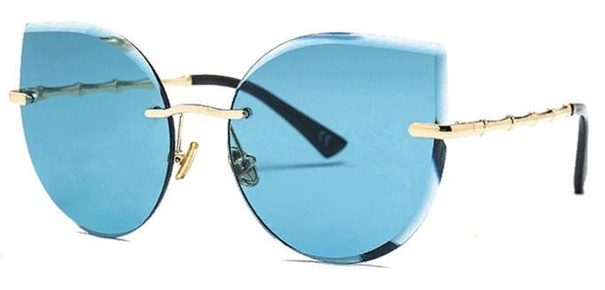 Солнцезащитные очки женские sun glasses Голубой (34967632)