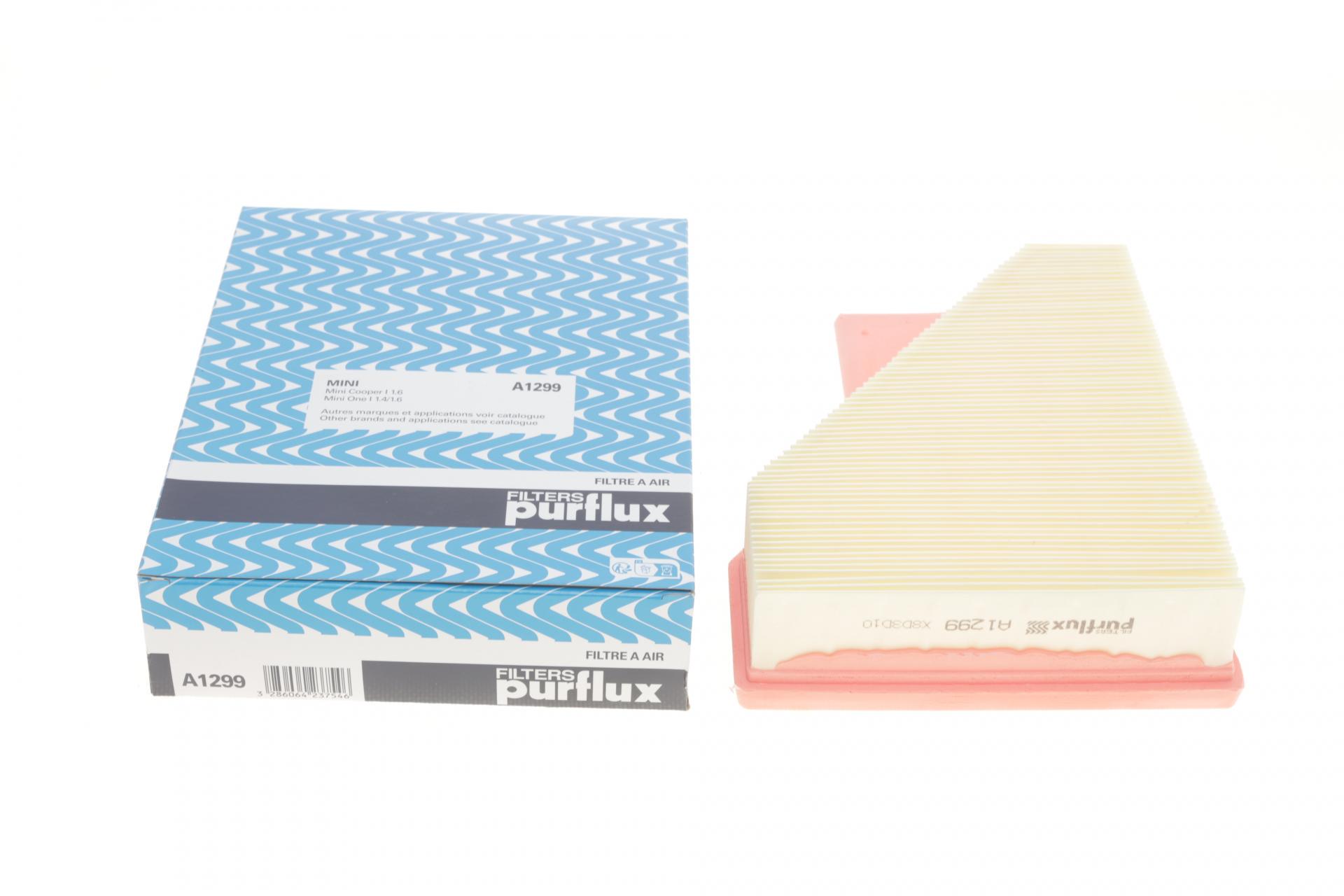 Фильтр воздушный PURFLUX для Mini Cooper/One 1,6 01-08- (A1299)