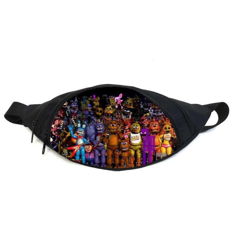 Поясная сумка-бананка Cappuchino toys ФНАФ Аниматроники GB-FNAF 5 ночей с Фредди 22 Черный (2033177483)