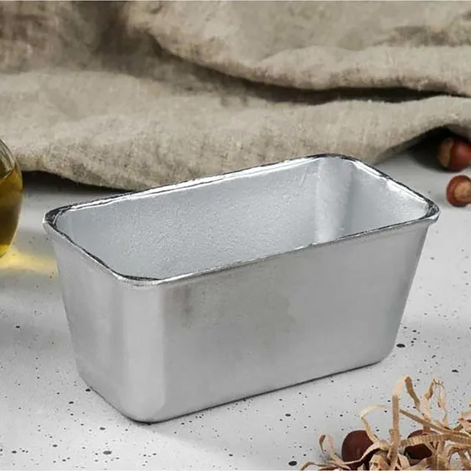 Форма для випікання хліба Л7 №8 алюміній 22х11х11,5 см (86435) - фото 6