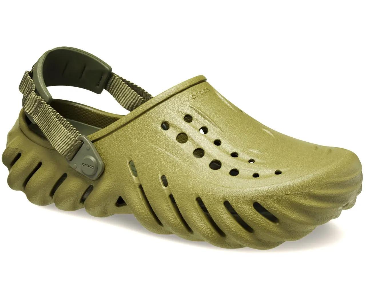 Сабо Crocs Echo Clog 207937 M8W10 р. 41/26,5 см Grapefruit (18966285) - фото 2 Сабо Crocs Echo Clog 207937 M8W10 р. 41/26,5 см Grapefruit (18966285) - фото 2