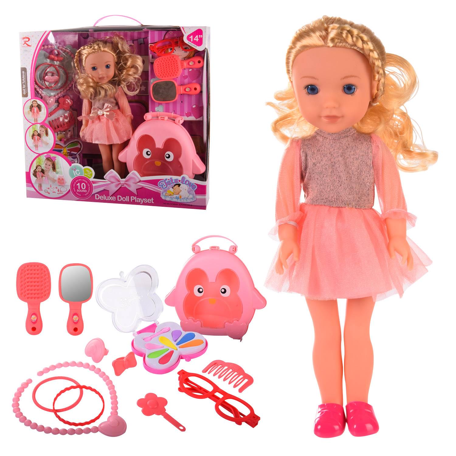 Кукла музыкальная Star Toys Блондинка 36 см 8393 - фото 2