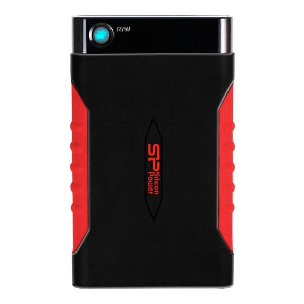 Жорсткий диск Silicon-Power USB 2000GB Armor A15 Black/Red (SP020TBPHDA15S3L)