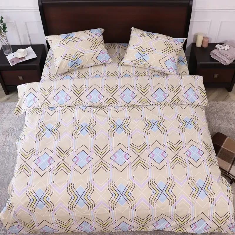 Комплект постільної білизни ТМ Черешенька із бязі Gold полуторний 150х220 cм (40060)