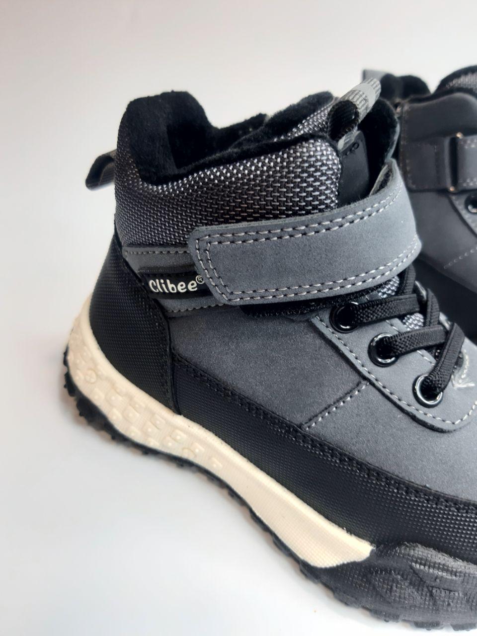 Черевики для хлопчика Clibee р. 32 20,2 см Сірий (85 bl-grey) - фото 4 Черевики для хлопчика Clibee р. 32 20,2 см Сірий (85 bl-grey) - фото 4