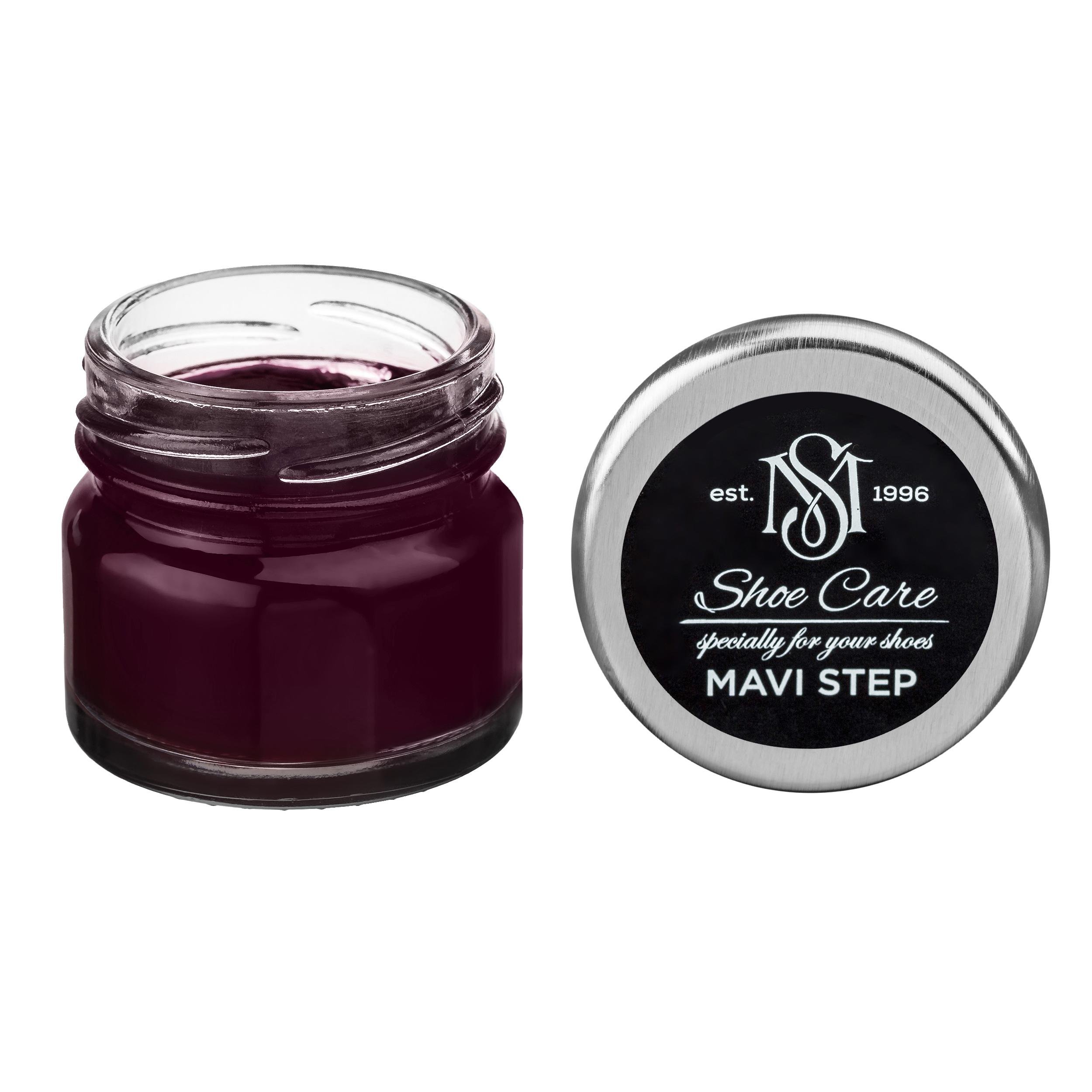 Крем для взуття та шкіри Mavi Step Creme de Beaute 25 мл Бордовий (C01/154/025)