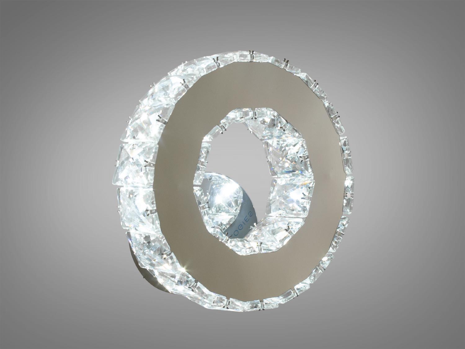 Светильник настенный хрустальный Led 6W 3200-6000К Хром