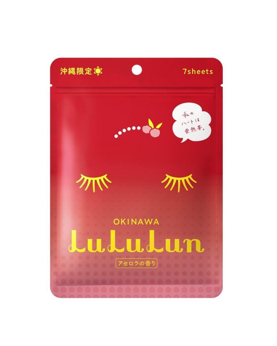 Маска тканевая LuLuLun Regions Okinawa Acerola для лишнего веса 7 шт. (2080307404)