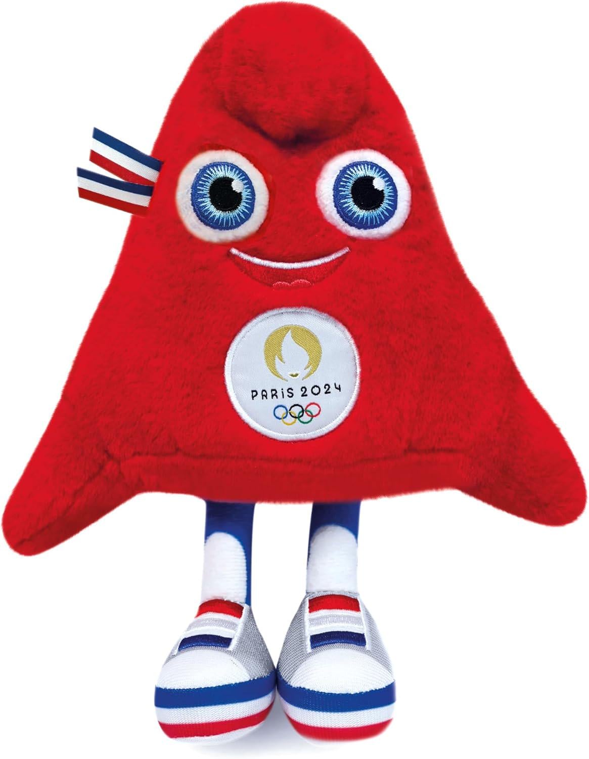 Мягкая игрушка Фригийский колпак Doudou et Compagnie Phryge JO2409 Олимпийские игры Paris 2024 талисман 23 см Красный (SKU-266.1)