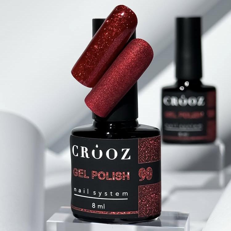 Гель-лак с шиммером Crooz Gem Power №90 8 мл