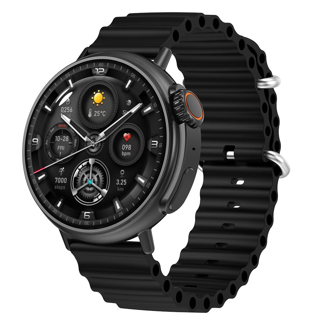 Смарт-годинник UWatch Plane Black (1418) - фото 2