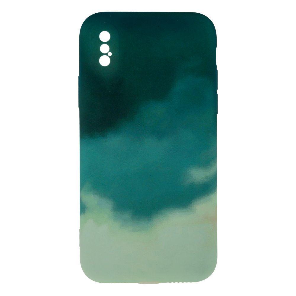 Чехол OtterBox Figura with Frame для iPhone X/Xs Зелено-голубой