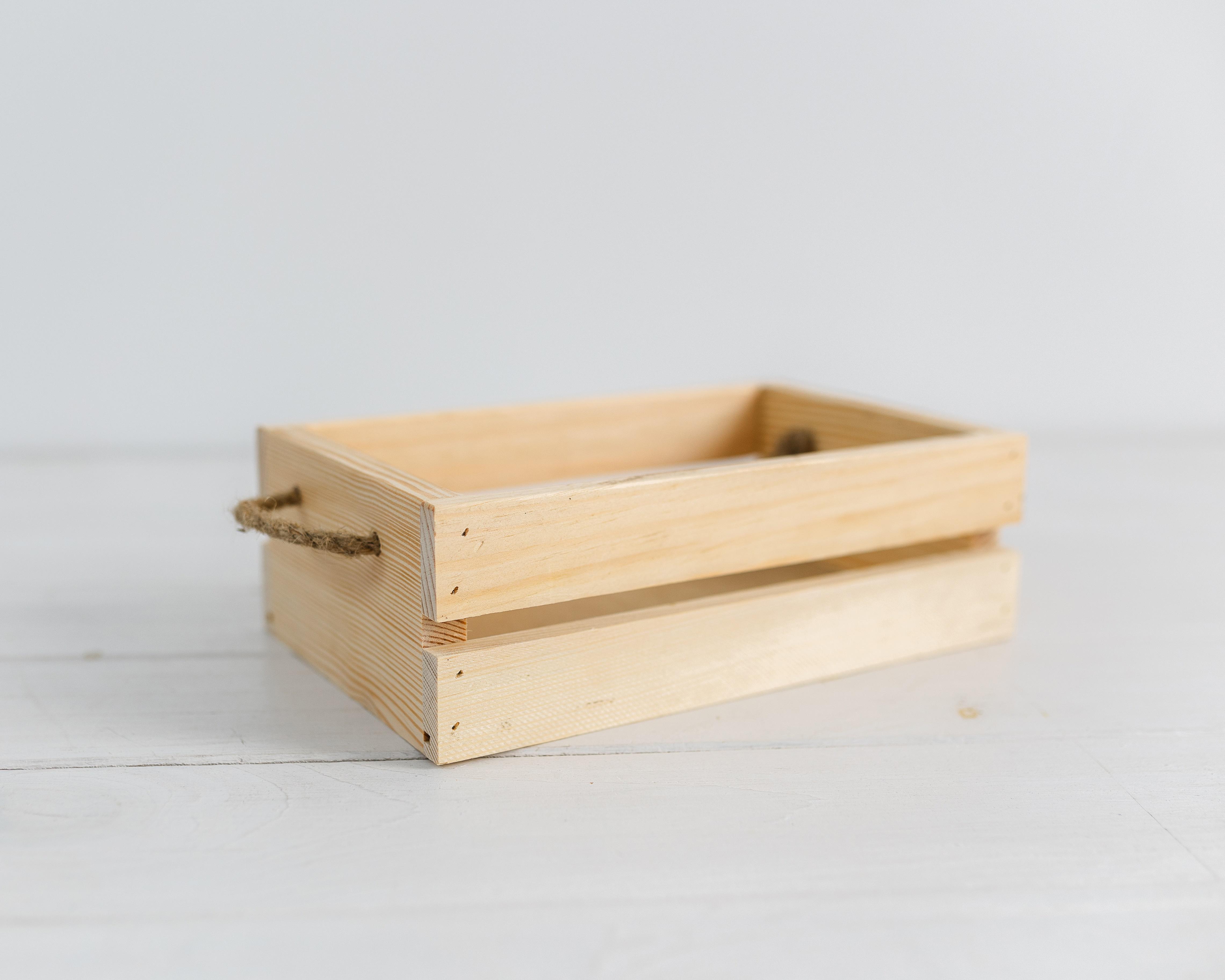 Ящик деревянный декоративный Скандинавия некрашеный (0002059) - фото 2 Ящик деревянный декоративный Скандинавия некрашеный (0002059) - фото 2