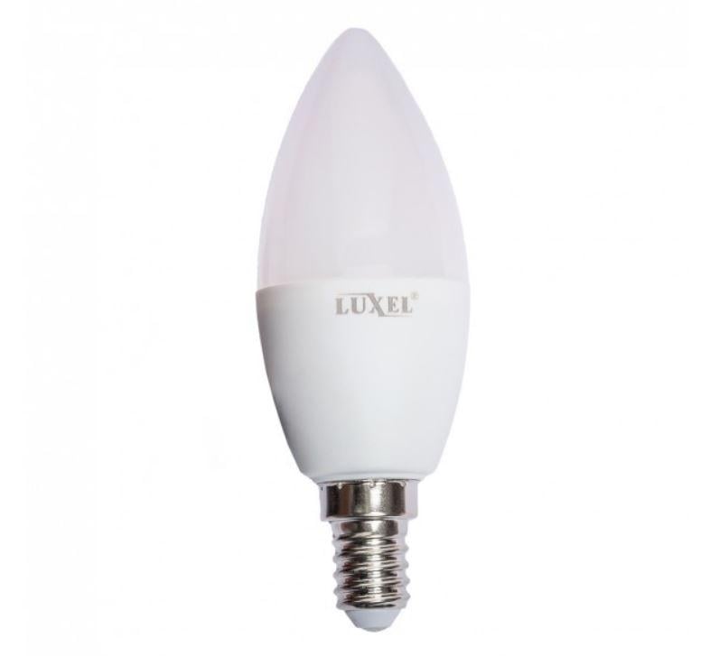 Светодиодная лампа Luxel C37 10 W 220 V E14(ECO 048-HE 10 W)