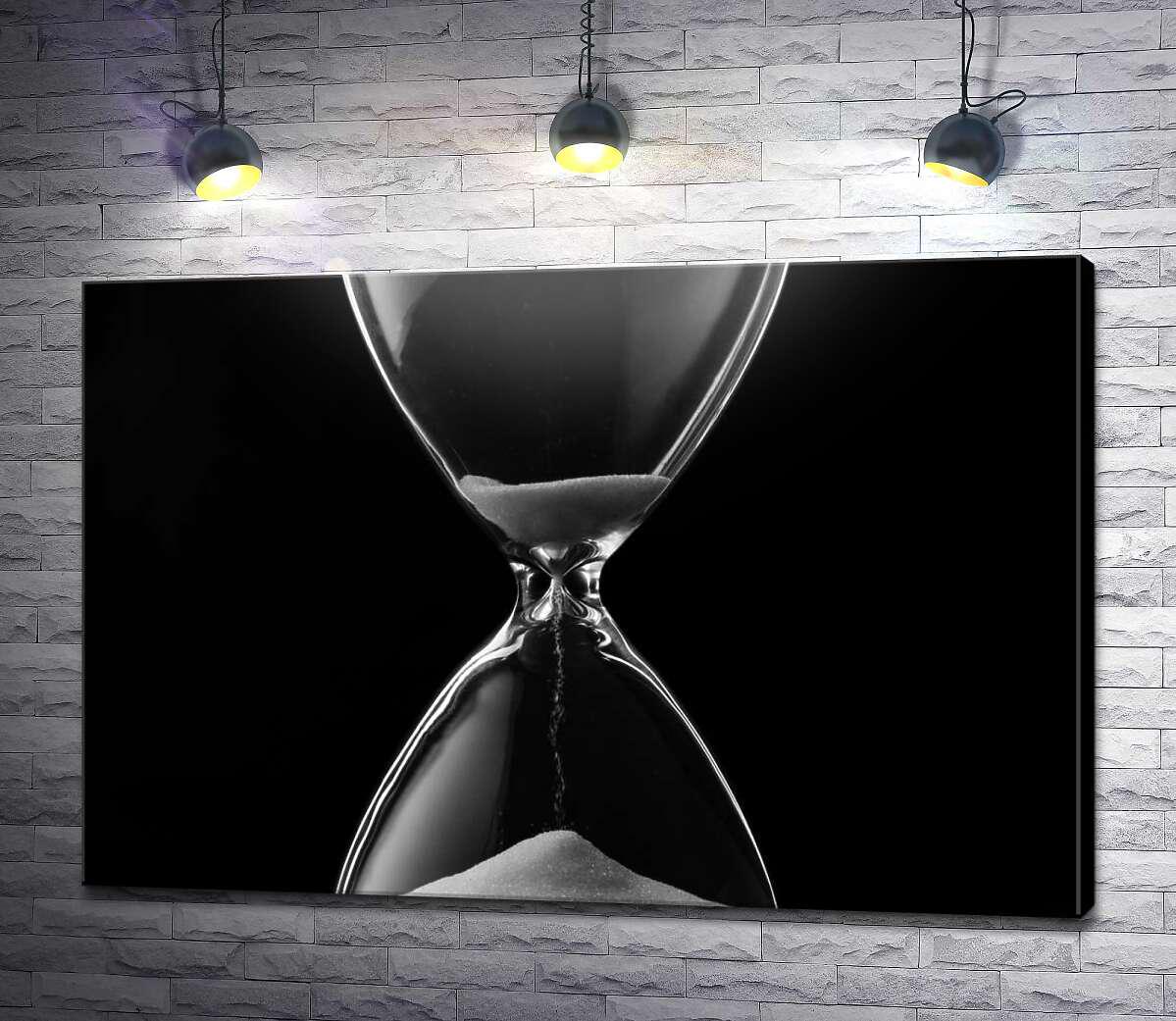Картина ArtPoster Тонкая струйка времени в песочных часах 50x34 см Модуль №1 (004552)
