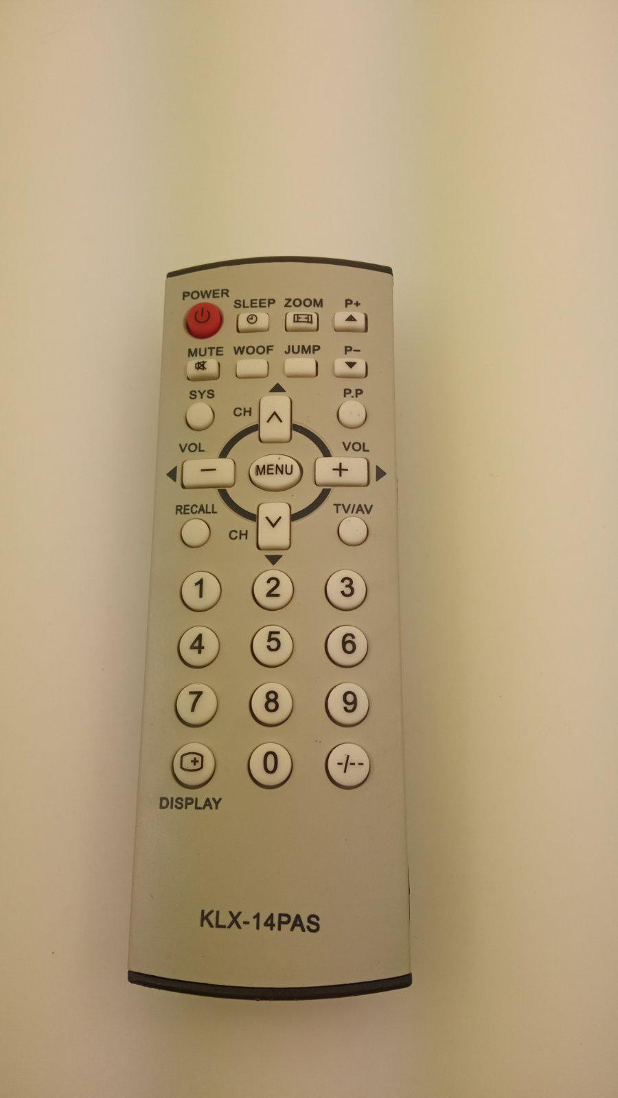 Пульт для China TV KLX-14PAS TV