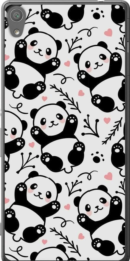 Чехол на Sony Xperia XA Ultra Dual F3212 Панды (4318u-391-42517)