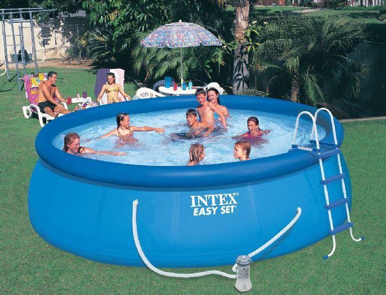 Бассейн надувной с фильтрующим насосом и лестницей 457х107 см (28443423) - фото 6 Бассейн надувной с фильтрующим насосом и лестницей 457х107 см (28443423) - фото 6