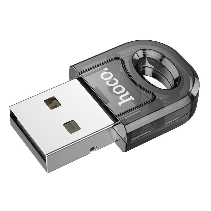 Адаптер Bluetooth Hoco UA28 USB Transparent Black (00000069097_1) - фото 2