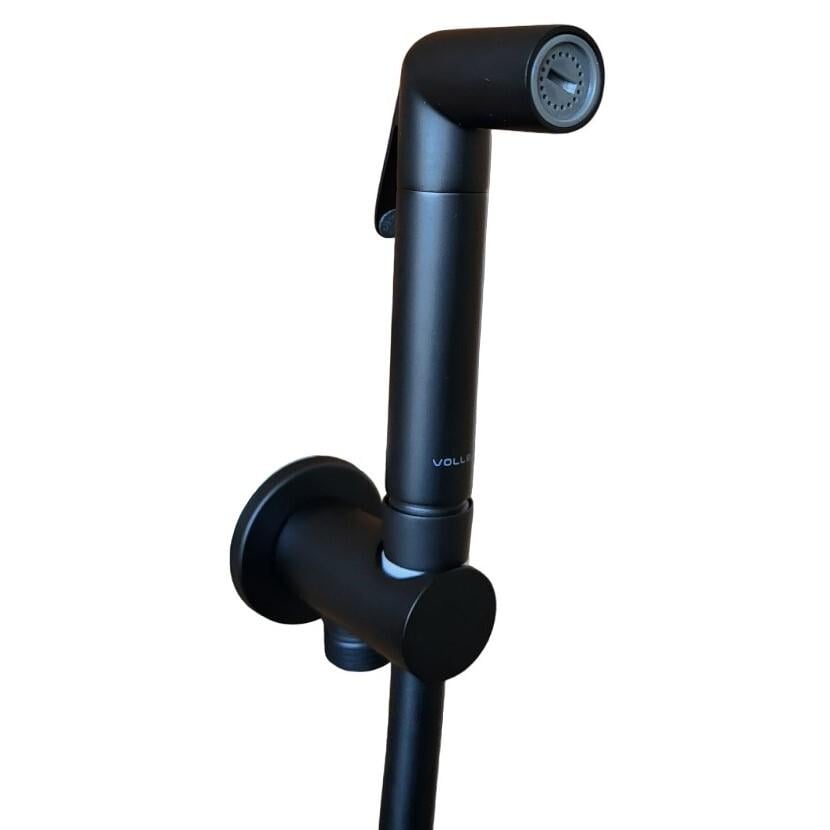 Комплект для гигиенического душа VOLLE CASCADA H55 1586.190104 Черный (176537)