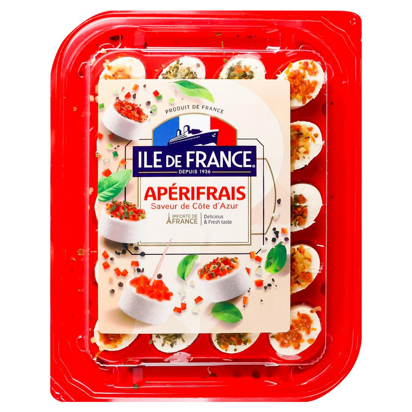 Сыр Ile de France Aperifrais Вкусы Лазурного берега 100 г (20201319)