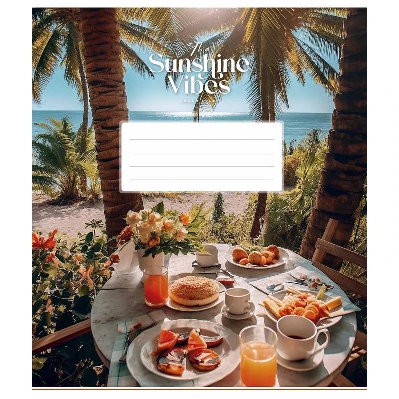 Школьная тетрадь в линейку Школярик 48 листов Разноцветный (NB-286-Z-147)