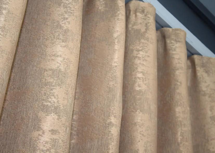 Тканина для штор Sultan YL жакард Темно-бежевий (1699ш) - фото 6