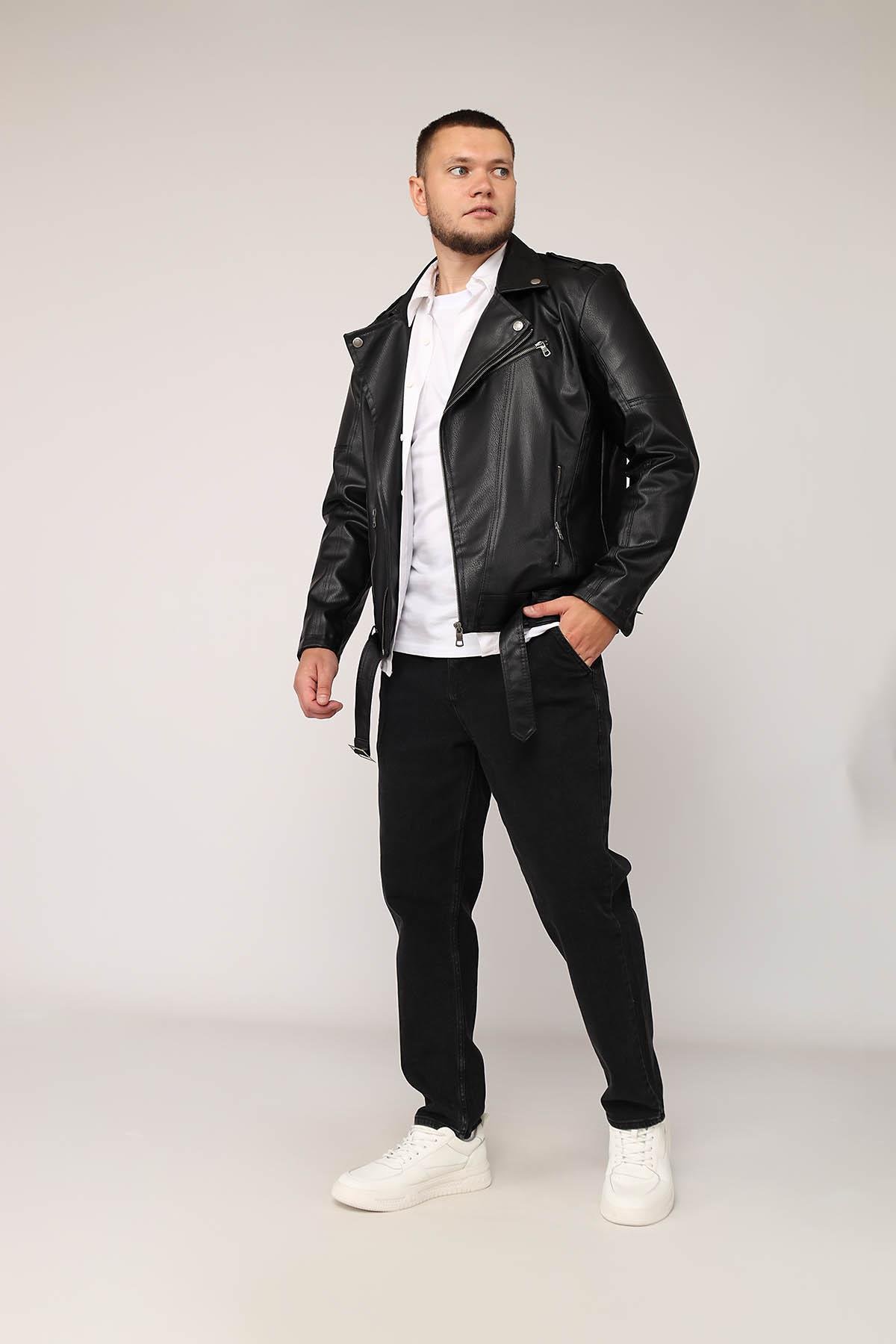 Джинсы мужские Slouchy ЦБ-00280620 W29 Темно-серый (SKT001076081) - фото 5