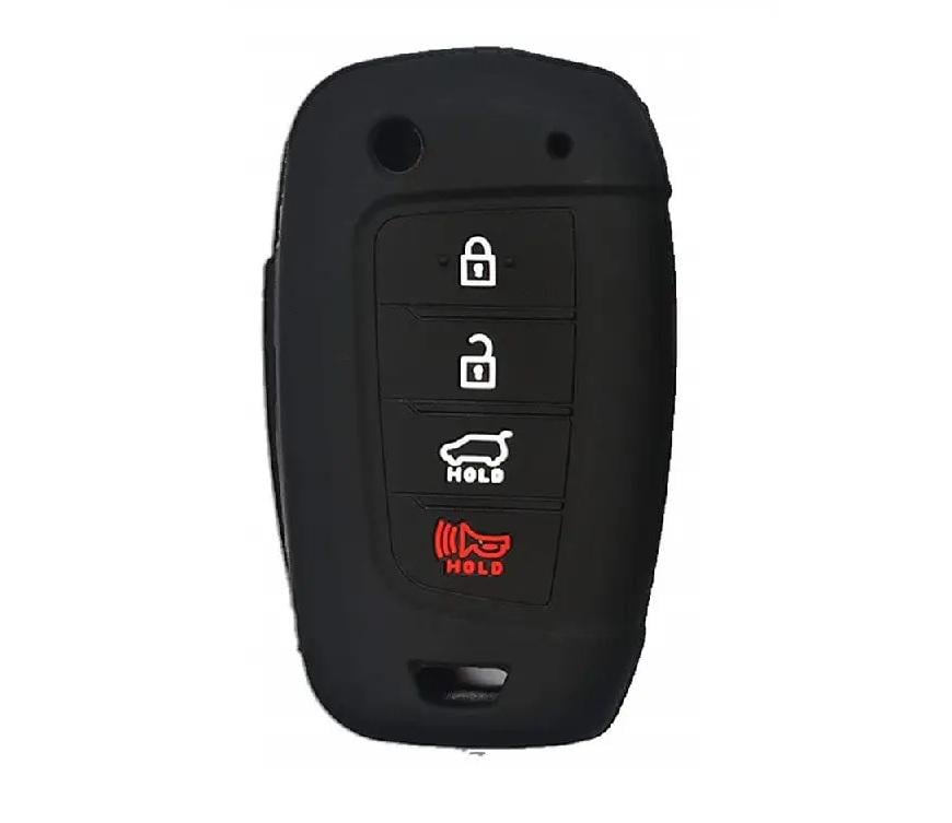 Чехол для автоключа силиконовый Hyundai KB22 (TRD91)