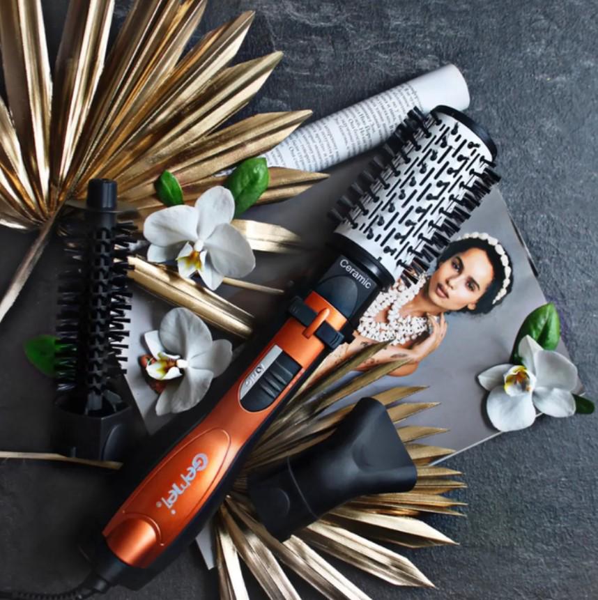 Фен-стайлер для укладки и завивки волос Geemy GM-4828 3 в 1 Professional 1000 Вт (313) - фото 8 Фен-стайлер для укладки и завивки волос Geemy GM-4828 3 в 1 Professional 1000 Вт (313) - фото 8