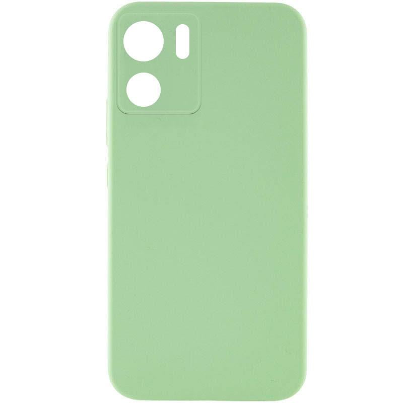 Противоударный чехол Silicone Cover Lakshmi Full Camera (AAA) для Motorola Edge 40 Мятный / Mint