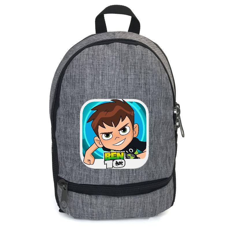 Школьный рюкзак подростковый Cappucino Toys с принтом Ben 10 BTN 004-grey 12,5 л Серый (1644581921)
