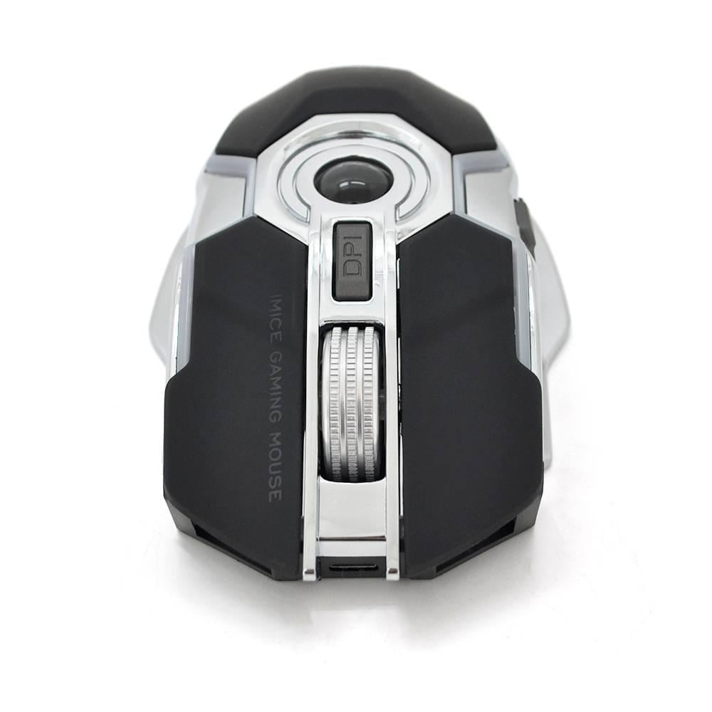 Миша бездротова iMice G7 6 кнопок 800/1200/3200 DPI 2,4Ghz 10 м Black (36279)