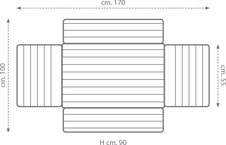 Сушарка для білизни алюмінієва BetaBernini 132 - фото 5