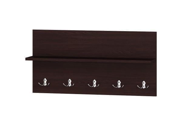 Вешалка на стену Эверест Соната-800 Венге темный (е-20236)