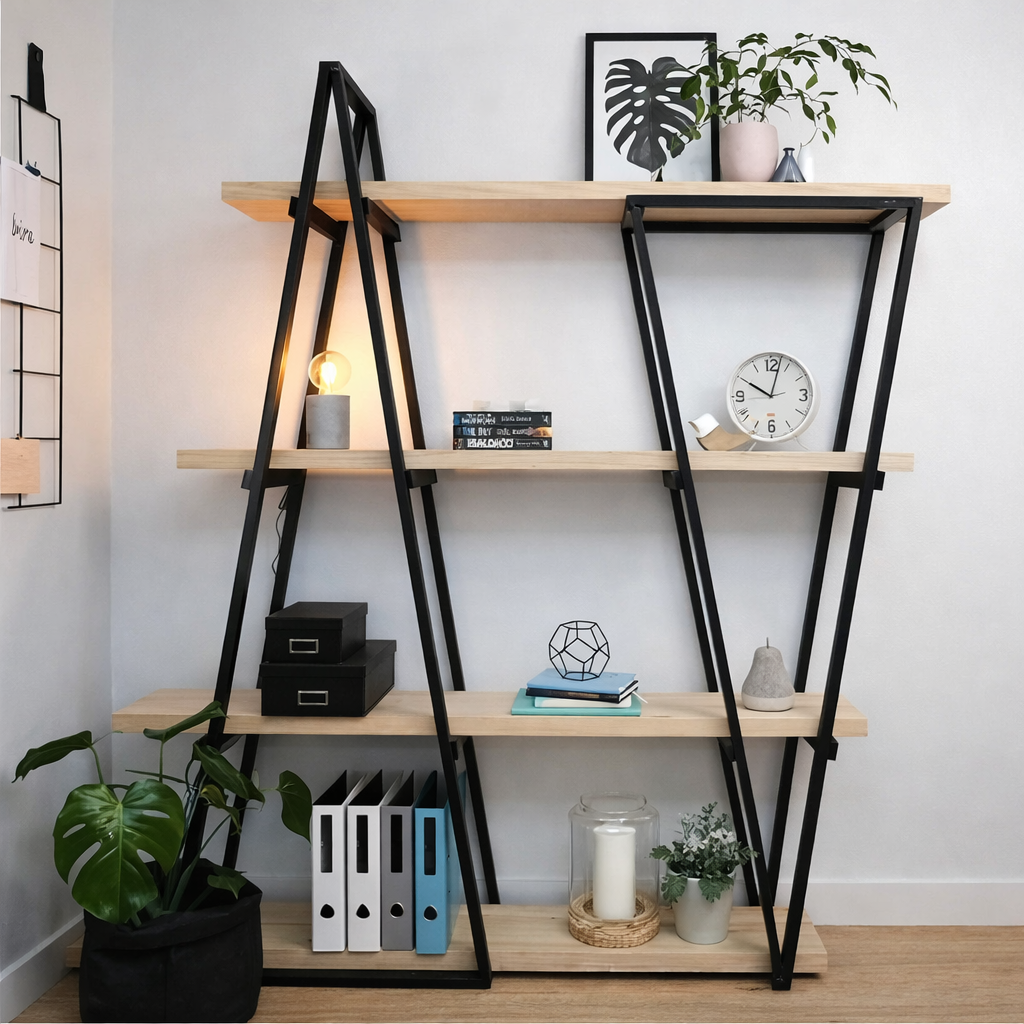Стеллаж в стиле loft S-3510 Дуб Аппалачи (ST348)