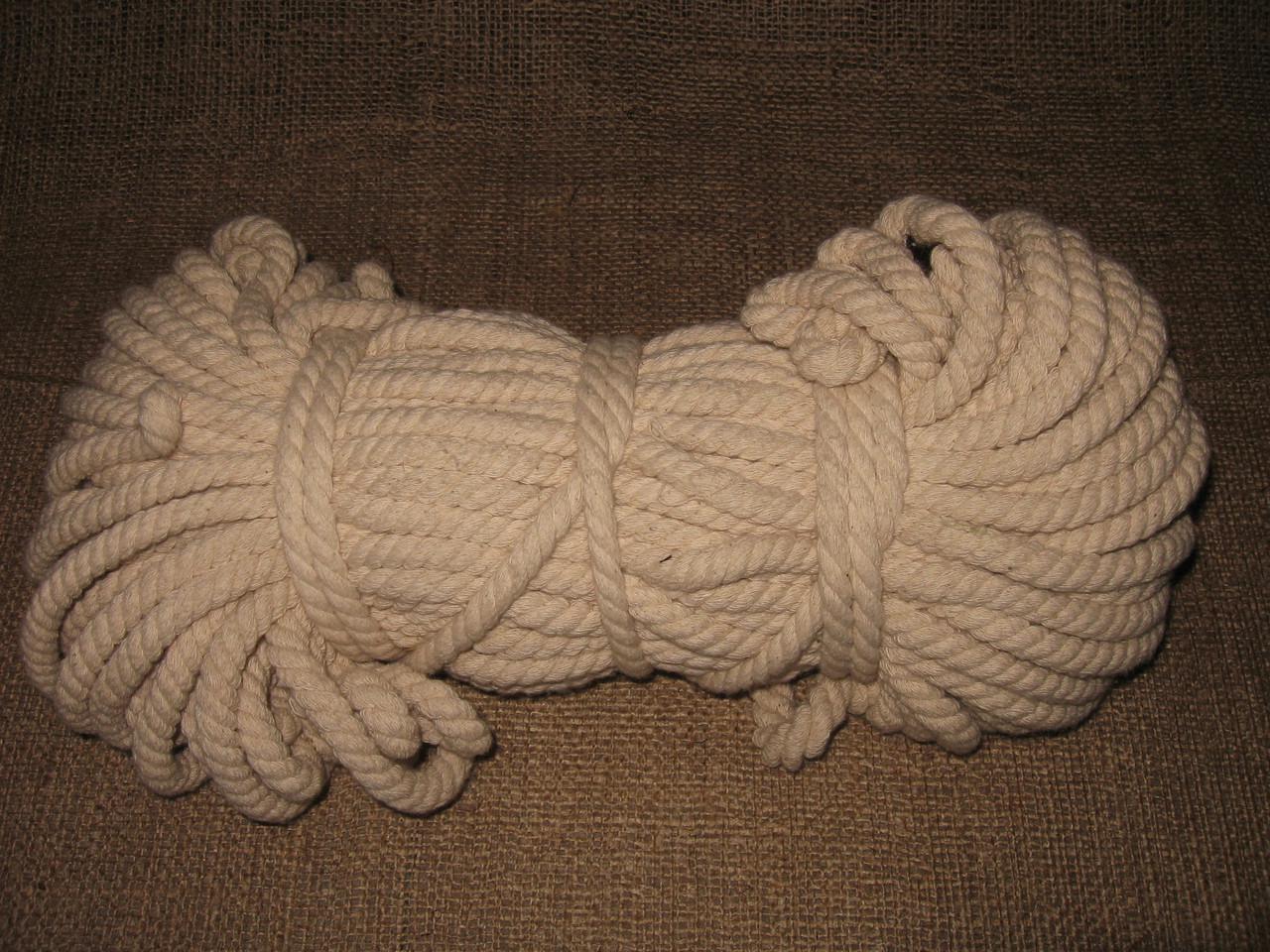 Канат бавовняний Ø 10,0 мм (0660) - фото 2 Канат бавовняний Ø 10,0 мм (0660) - фото 2